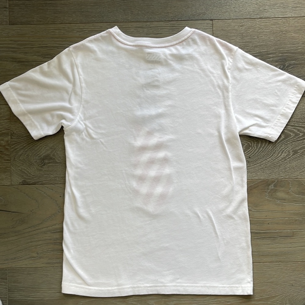 USA American Vintage White Graphic 🇺🇸 Flag Tie T-Shirt-Large - Picture 3 of 3
